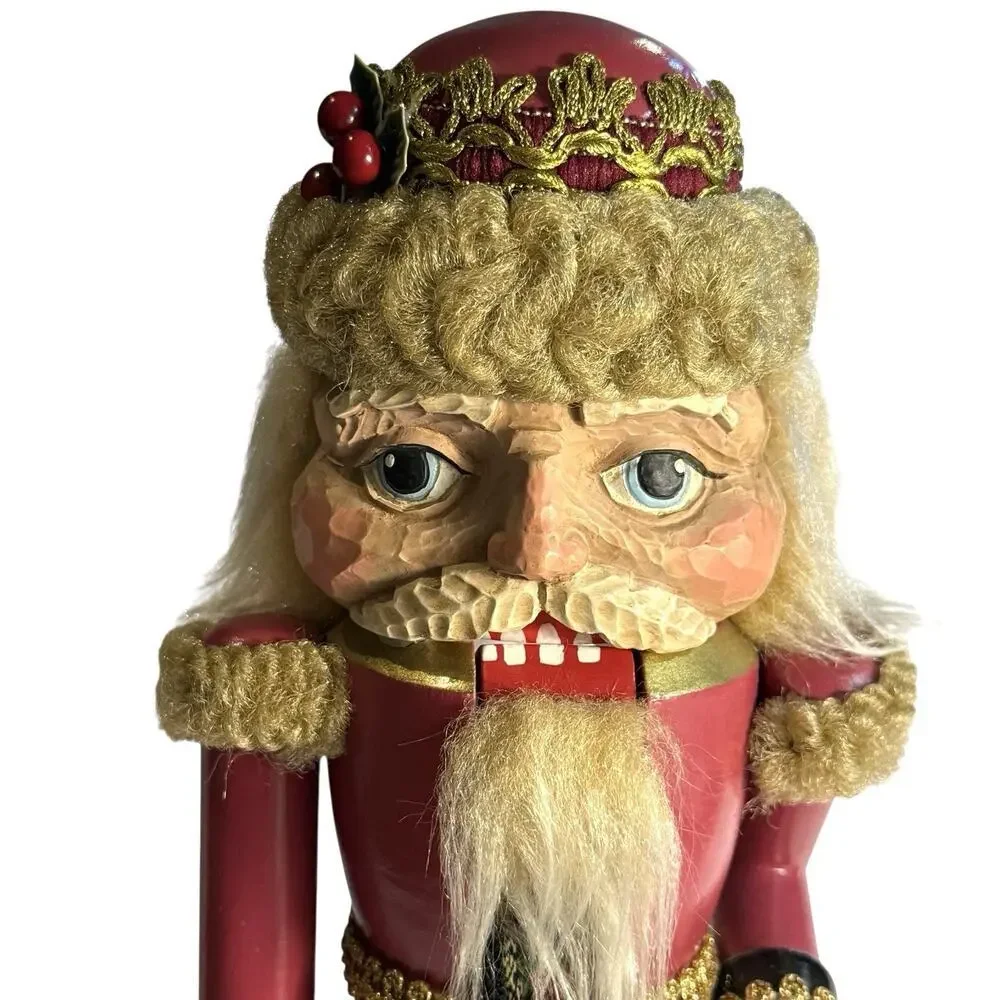 BRN License Design St. Nicholas Santa Claus Father Christmas VTG Nutcracker